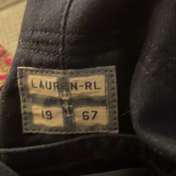 Y2K Lauren Ralph Lauren navy cargo  Shorts size 8 - Picture 9 of 9